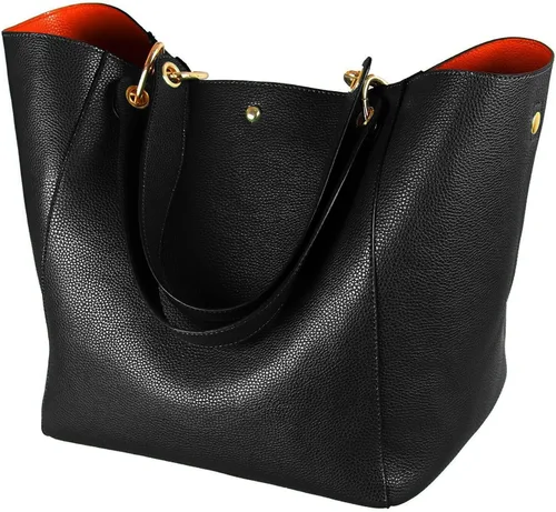 Vista 14 de sqlp Bolso de mano grande de trabajo para mujer, bolsos de diseñador grandes