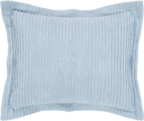 Vista 55 de Better Trends Colchas de Chenille Tamaño Individual, Azul 100% Algodón Chenille Diseño de Rayas Acolchado Cobertor Suave Liviano, 96"x110" con 1