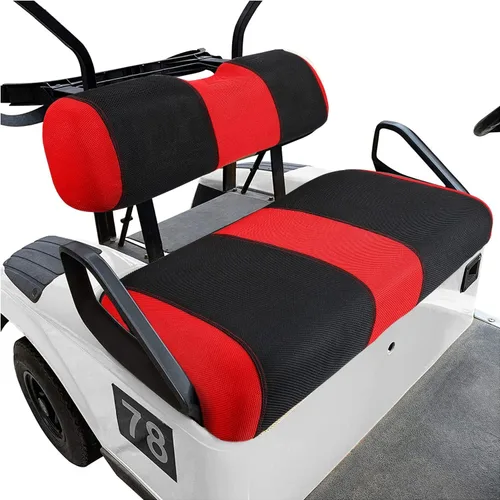 Vista 27 de Fundas de asiento delantero y trasero para carrito de golf para Yamaha G2 G8 G9 G11 G14 G16 G19 G20 G21 G22, tela de poliéster duradera, fundas