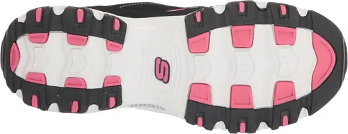Vista 4 de Skechers D'Lites-Life Saver - Tenis de espuma viscoelástica con cordones para mujer