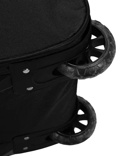 Vista 10 de Rockland Bolso de viaje con ruedas, Negro