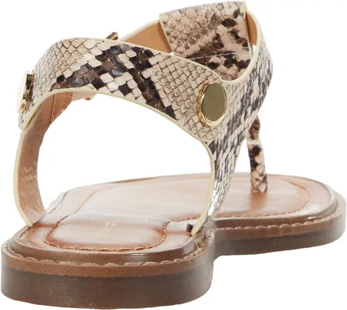 Vista 5 de Tommy Hilfiger Bennia - Sandalias para mujer Beige multicolor