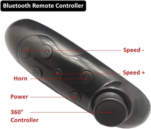 Vista 6 de pizarra Joystick universal para silla de ruedas eléctrica, control dual inalámbrico Bluetooth