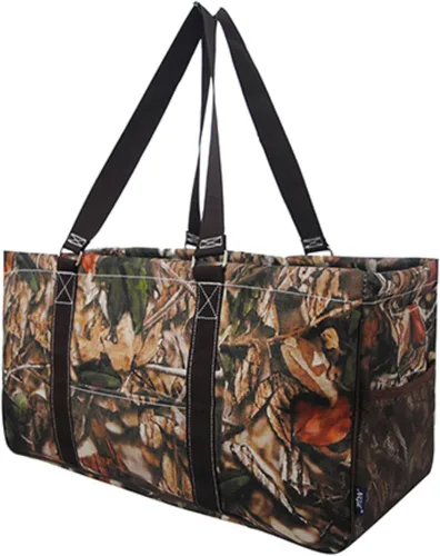 Vista 38 de NGIL Bolsa de comestibles reutilizable extra grande plegable de gran tamaño para comestibles, almacenamiento, picnic, playa, Estampado de vaca