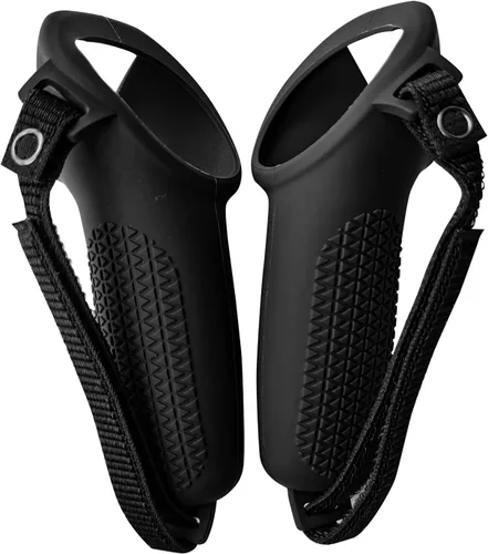 Vista 2 de EKDJKK Cubierta de agarre para control táctil cubierta de mango de realidad virtual de repuesto funda protectora con mango antilanzamiento