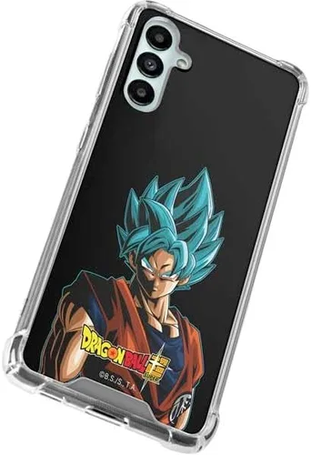 Vista 2 de Skinit Funda transparente compatible con Galaxy A14 5G, diseño oficial de Dragon Ball Super Goku