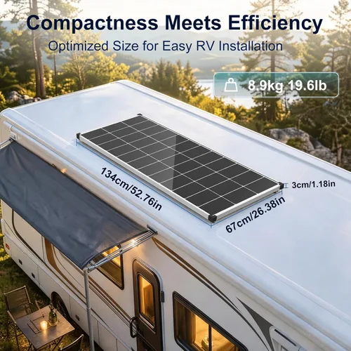 Vista 5 de el panel solar tipo N de 200W, 12V fuera de la red 18BB 25,6%
