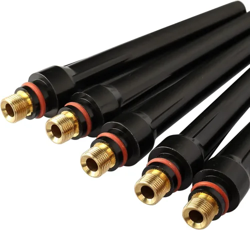Vista 5 de 5 unids TIG soldadura 57Y02 tapa trasera larga para la antorcha de soldadura TIG wp 17 18 26 consumibles de Tig de la serie Suministros de soldadura
