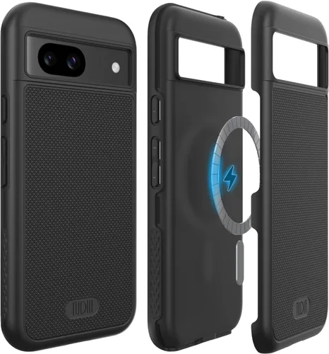 Vista 28 de TUDIA MergeGrip [Compatible con Magsafe] Funda para Google Pixel 7a 2023, [Probada contra caídas de grado militar] Borde elevado para protección