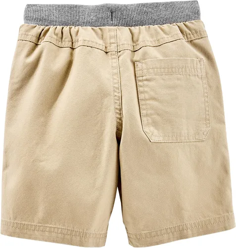 Vista 2 de Simple Joys by Carters Pantalones cortos para niños pequeños paquete de 2
