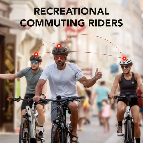 Vista 2 de Casco de comunicación inteligente Sena R1 / R1 EVO para ciclismo