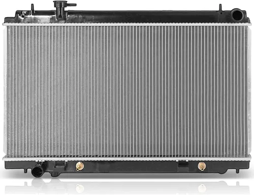 Vista 60 de SCITOO Conjunto de radiador de aluminio refrigerante del motor para 1986-1994 para Nissan D21 2.4L 3.0L 1987 para Nissan para Pathfinder 2.4L