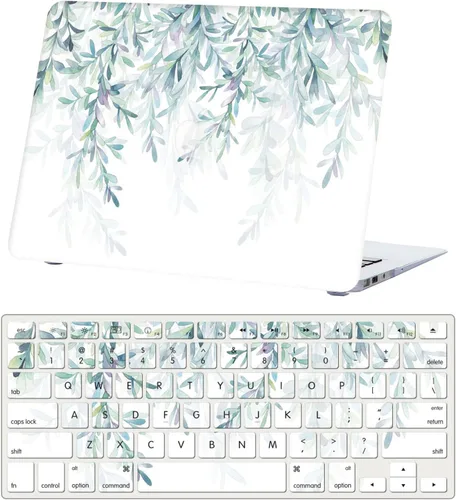 Vista 19 de Funda para laptop compatible con MacBook Air de 11 pulgadas 2015 2014 2013 2012 2011 2010 Realease modelo A1465 A1370, funda protectora de plástico