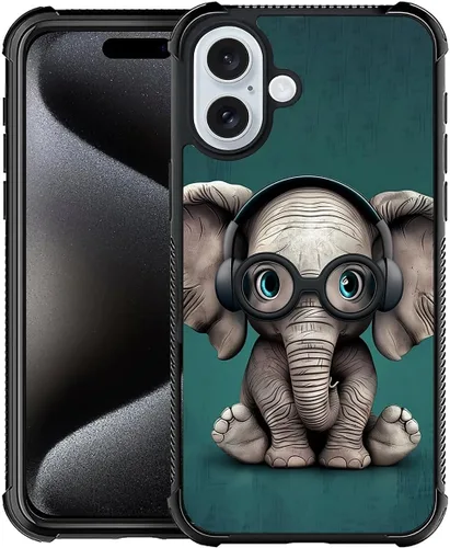 Vista 15 de Funda compatible con iPhone 8 Plus, diseño de oso de bosque otoñal, a prueba de golpes, antiarañazos, carcasa trasera de policarbonato duro