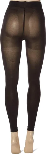 Vista 4 de No Nonsense - Mallas para mujer superopacas control-top sin costuras