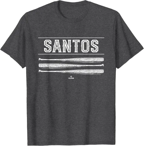Vista 11 de Vintage Baseball Bat Gameday Lisandro Santos Prospect T-Shirt