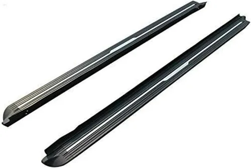 Vista 2 de se adapta a Nissan Rogue X-Trail 2014-2020 estribos laterales pedales Nerf Protector Bar