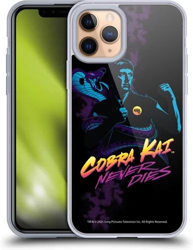 Vista 176 de Head Case Designs Funda de gel suave con licencia oficial de Cobra Kai Eagle Fang Logo Key Art compatible con Apple iPhone 7 Plus/iPhone 8 Plus