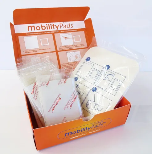 Vista 5 de BodyPure Parches de circulación de movilidad para pies Hecho con lavanda, turmalina blanca, capsaicina Parche adhesivo que aumenta la sensación