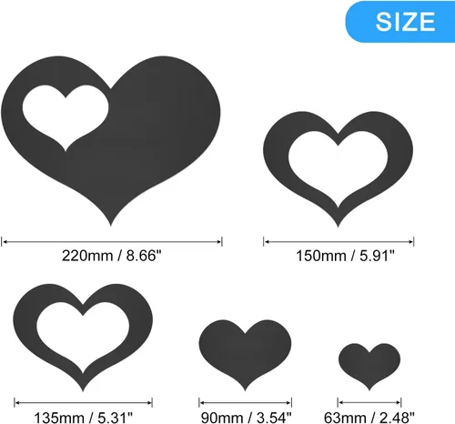 Vista 2 de uxcell Calcomanías de pared de espejo acrílico, 14 piezas en 1, autoadhesivas, extraíbles, para el hogar, sala de estar, dormitorio, oficina, Negro