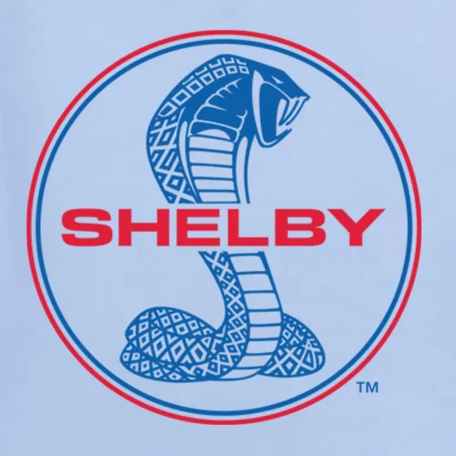 Vista 2 de Shelby Cobra USA Logo Emblema Powered by Ford Motors Cars and Trucks Front and Back Camisa de manga larga para hombre