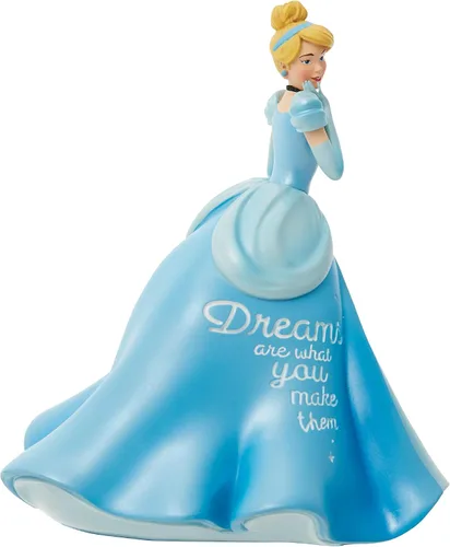 Vista 7 de Enesco Disney Showcase - Figura de Cinderella Dreams Princess Expressions, 6.7 pulgadas, multicolor