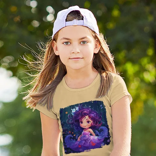 Vista 3 de Mermaid Print Toddler T-Shirt - Mermaid Present Ideas - Mermaid Stuff