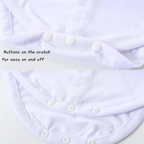 Vista 4 de Kimocat Conjunto de ropa de mezclilla para bebés y niños pequeños con corbata de moño y botones a cuadros