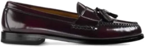 Vista 2 de Cole Haan Mocasines con borlas para hombre, Negro