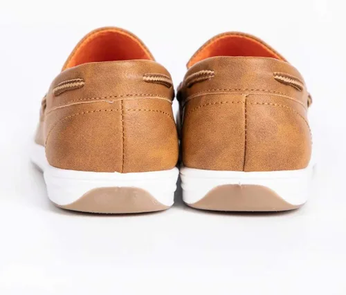 Vista 3 de Mocasines para niños, zapatos de barco casuales para niños, zapatos de vestir para niños