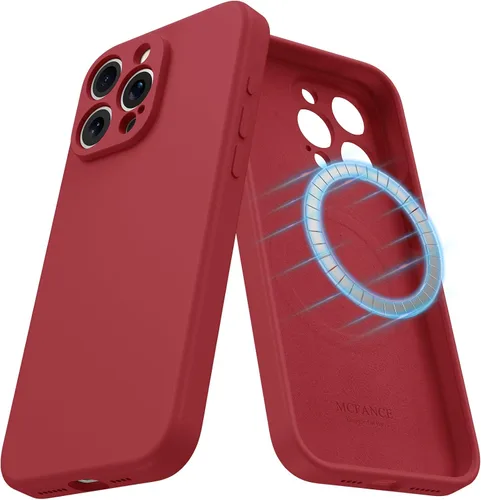 Vista 12 de Funda de silicona con soporte para iPhone 17 Pro [compatible con MagSafe] [Protección completa de la cámara] (6.3 pulgadas 2025), fundas de teléfono
