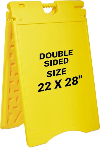 Vista 9 de Jumbl Letrero con marco A de 22 x 28 pulgadas, superficie de visualización grande para exteriores, con protector de letrero de PVC resistente a