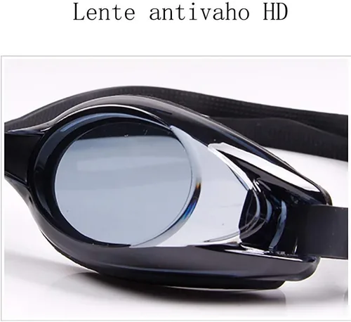 Vista 4 de Gafas de natación profesionales, antivaho sin fugas, protección UV para mujeres, hombres, adultos y jóvenes