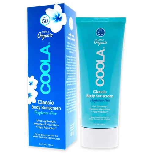 Vista 6 de COOLA Organic Sunscreen SPF 50 Sunblock Body Lotion, Dermatologist Tested Skin Care for Daily Protection, Vegan and Gluten Free, Fragrance Free, 5