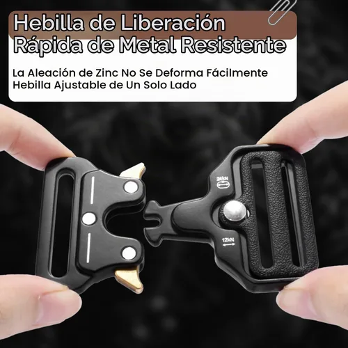 Vista 6 de Hebilla táctica de 3/4 pulgadas para pulseras de paracaídas, hebilla táctica de cuerda de paracaídas de metal para chaleco táctico, collar de perro