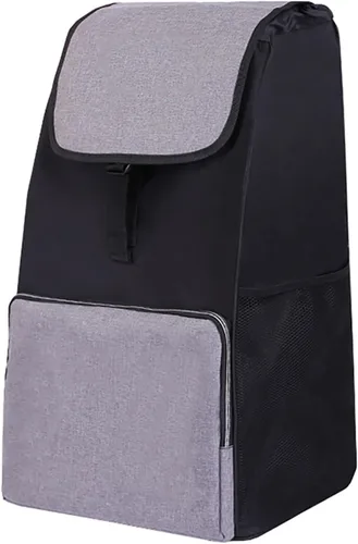 Vista 14 de Bolsa de repuesto para carrito de comestibles/carrito de compras - Bolsa de tela Oxford Trolley Waterproof Spare Bag with Side Pockets and Front