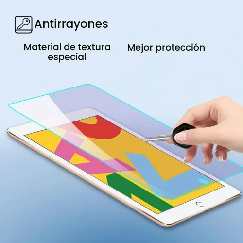 Vista 3 de PERFECTSIGHT Protector de pantalla anti luz azul compatible con iPad 7/8/9 gen (10.2 pulgadas, 7ª/8ª/9ª generación), protección ocular transparente