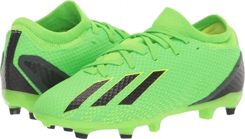 Vista 7 de adidas Tenis de fútbol unisex para niños X Speedportal.3 para terreno firme, Clear Aqua-power Blue-Solar Yellow