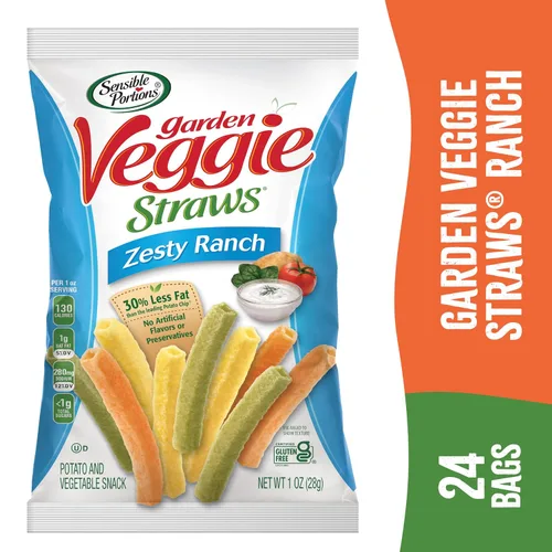 Vista 8 de Sensible Portions Chips Garden Veggie