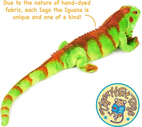 Vista 5 de TigerHart Iago The Iguana - Peluche de 29 pulgadas