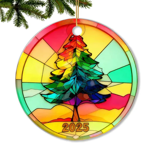 Vista 14 de Adorno de primera Navidad juntos 2025 para parejas, nuestra primera Navidad para él, ella, novio, novia, pareja casada, primer adorno de Navidad