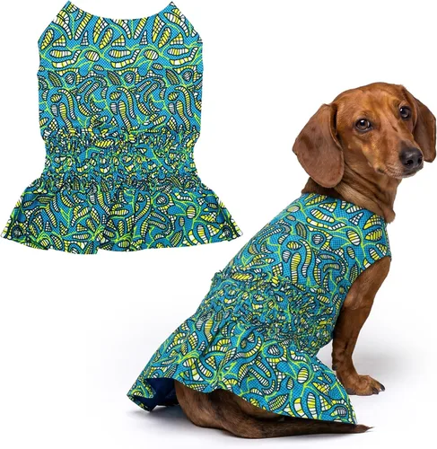 Vista 107 de Parisian Pet Chambray - Vestido para perro - Ligero sin mangas para perro, niña, talla XS Chambray en general