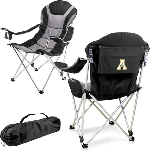 Vista 25 de Picnic TIME NCAA Arkansas Razorbacks Reclining Camp Chair - Beach Chair for Adults - Sports Chair with Carry Bag