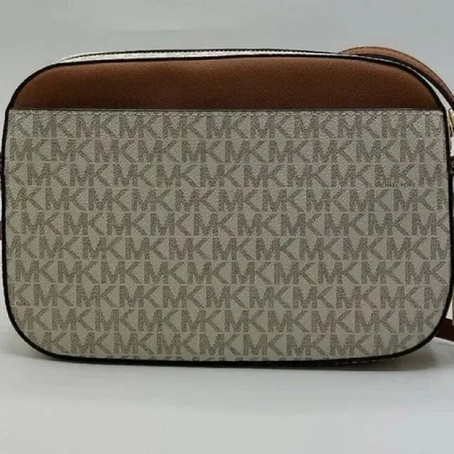 Vista 2 de Michael Kors Jet Set - Bolso bandolera grande de cuero