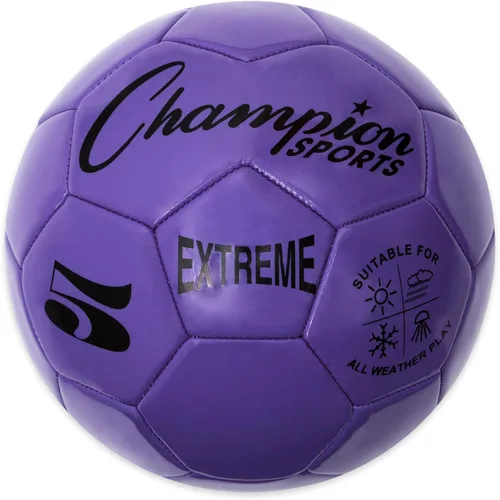 Vista 15 de Champion Sports Extreme Series - Balón de fútbol – Tamaños 3, 4, 5, tacto suave, para todo clima, alta retención de aire, pelotas de liga