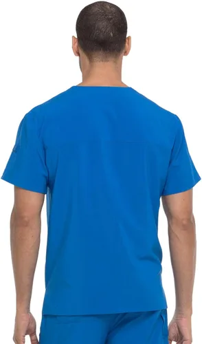 Vista 5 de Dickies EDS Essentials Men Scrubs Top Tuckable V-Neck DK635