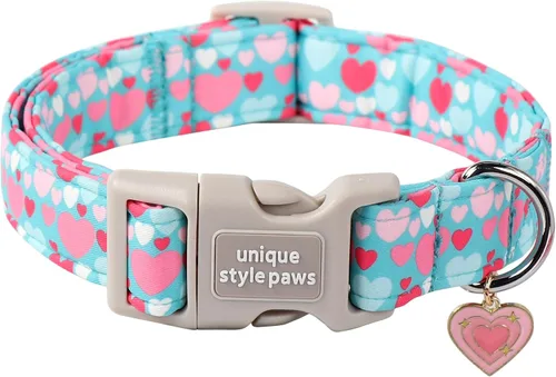 Vista 90 de Unique style paws Collar de perro con hebilla de plástico con colgante, collar de cachorro para primavera y verano, traje de baño para fiesta