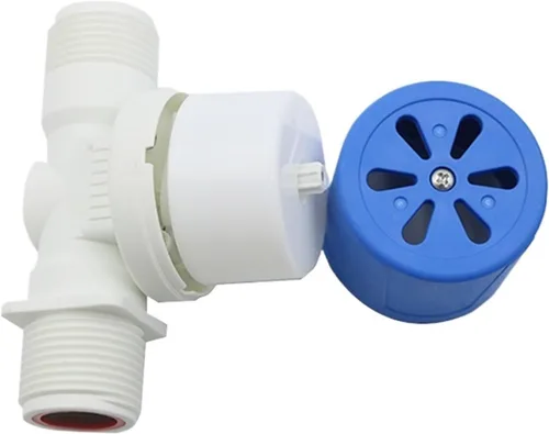 Vista 3 de Válvula de flotador de control automático de nivel de agua de 1/2 pulgadas, 3/4 pulgadas, 1 pulgada para piscina de torre de tanque, tope de entrada