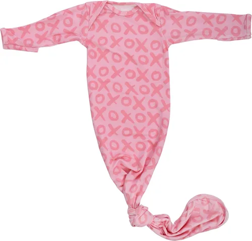 Vista 42 de Three Little Tots Vestido de corbata anudada para bebé recién nacido - Bebé