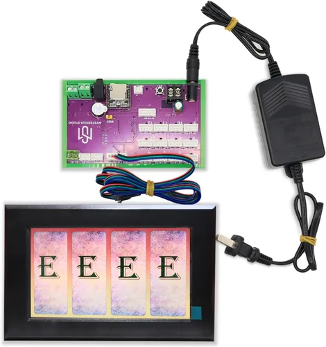 Vista 7 de Escape Room Prop 4.3 pulgadas 7 pulgadas pantalla táctil con controlador programable y altavoz para juego de sala de salida